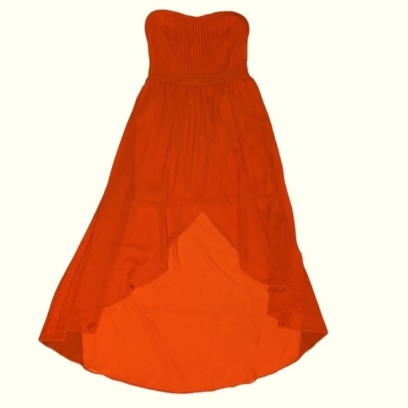 Prom/Formal Dress, Size S, Brand: Double Zero, Dark Orange - Picture 2 of 14